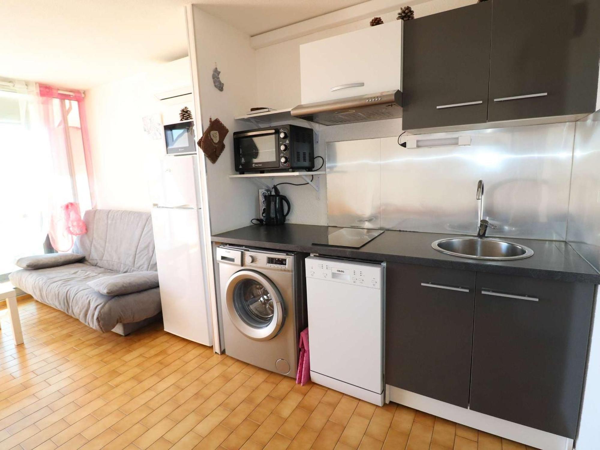 Studio Climatise Double Cabine Avec Piscine Et Parking A 650M De La Plage - Fr-1-307-140 ル・グロー・デュ・ロワ エクステリア 写真